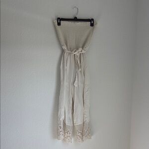 American Eagle Outfitters Cream Jumpsuit with Chic Design